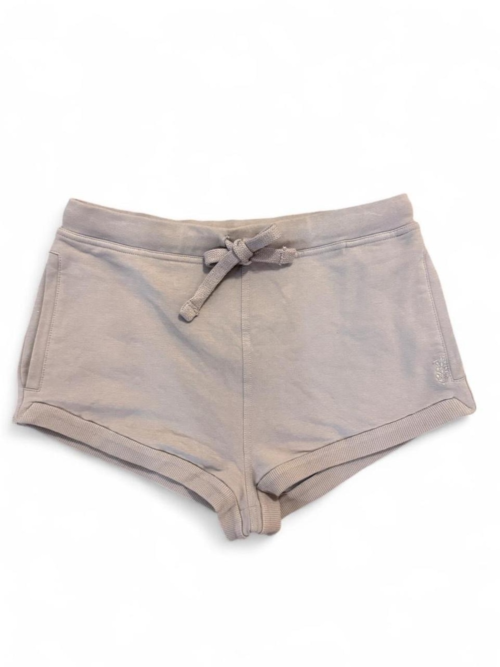 FP Movement Free People Pilates Micro Sweatshorts Size S Muted Slate Taupe Hot